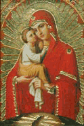 Икона Божей Матери из Почаевской Лавры
